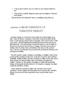 Narative Therapy - Pagina 2