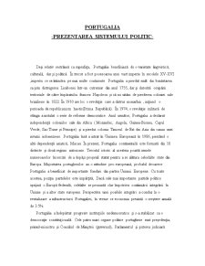 Portugalia - Prezentarea Sistemului Politic - Pagina 1