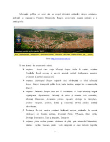 Analiza SWOT a Site-ului Primăriei Municipiului Brașov din Perspectiva e-guvernării - Pagina 4