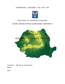 Analiza Șomerilor și a Salariaților din Județul Bacau Conform Datelor Recensământului din Anul 2002 - Pagina 1