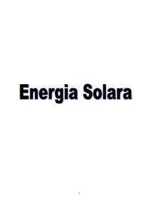 Energia solară - dezvoltare durabilă - Pagina 1