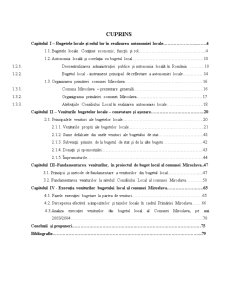 Veniturile bugetului local - așezare și administrare pe exemplul Comunei Miroslava - Pagina 3