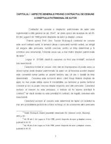 Specii ale Contractului de Cesiune - Contractul de Editare - Pagina 3
