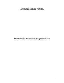Distribuitoare electrohidraulice proporționale - Pagina 1