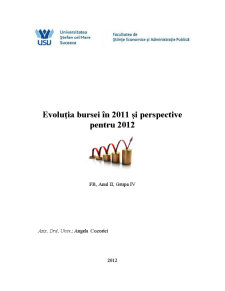 Evoluția Bursei în 2011 și Perspective pentru 2012 - Pagina 1