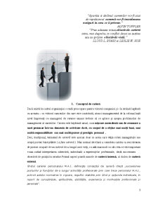 Managementul carierei - procesul planificării carierei individuale - Pagina 3