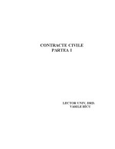 Contracte Civile - Pagina 1