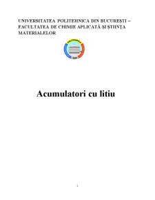 Acumulatori cu litiu - Pagina 1