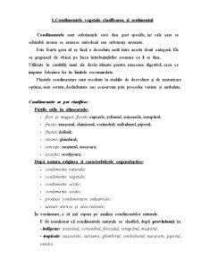 Analiza Merceologica a Condimentelor Vegetale - Pagina 1