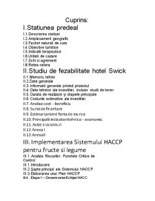 Hotel Swick Predeal - Pagina 1
