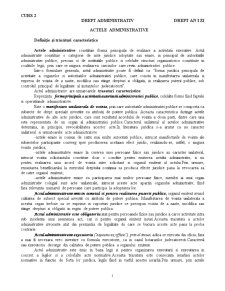 Actele Administrative - Pagina 1