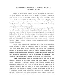 Învățământul românesc la sfârșitul secolului XIX și începutul secolului XX - Pagina 1