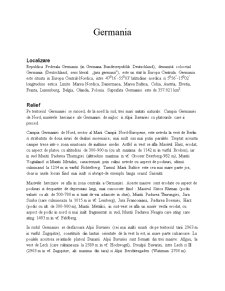 Germania - caracterizare generală - Pagina 1