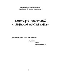 Asociația Europeană a Liberului Schimb - Pagina 1