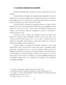 Dreptul de proprietate - drept funciar și cadastru român - Pagina 5