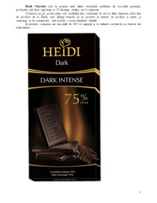 Analiză ciocolata Heidi - Pagina 2