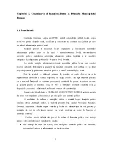 Fundamentarea și finanțarea cheltuielilor bugetare la Primăria Municipiului Roman - Pagina 2