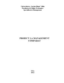 Managementul în Japonia - Pagina 1