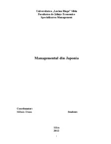 Managementul în Japonia - Pagina 2