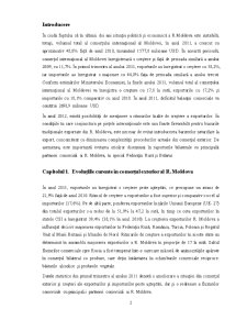 Evoluțiile curente în comerțul exterior al Republicii Moldova - Pagina 2