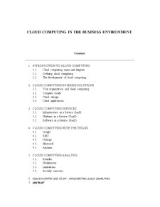 Cloud Computing în the Business Environment - Pagina 1