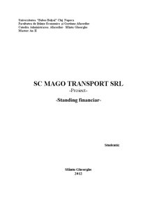Standing Financiar - Mago Transport - Pagina 1