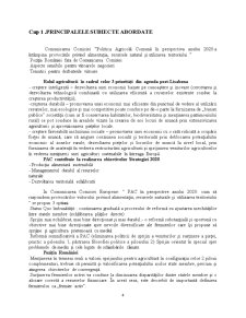 Reforma Politici Agricole Comune după 2013 - Poziția României - Pagina 4