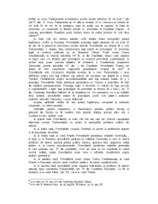 Rolul șefului statului în sistemul constituțional român, francez și italian - Pagina 4