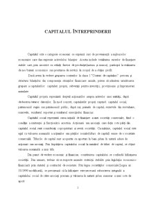Capitalul Întreprinderii - Pagina 1