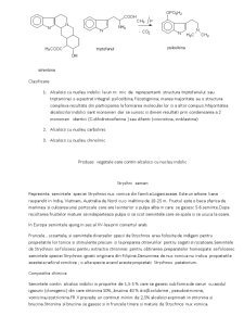Alcaloizi derivați de triptofan - Pagina 2
