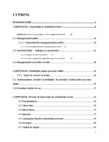 Elemente de management organizațional în instituțiile de asistență socială - instituții pentru persoane adulte - Pagina 2
