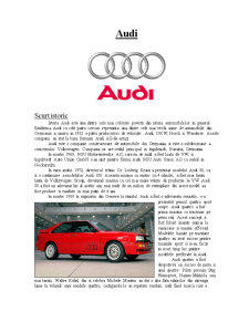 Audi 80 - Proiect Mecanisme - Pagina 1