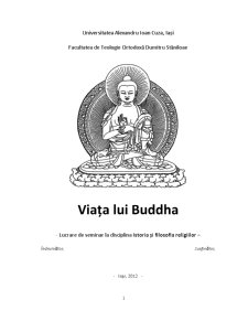 Viața lui Buddha - Pagina 1