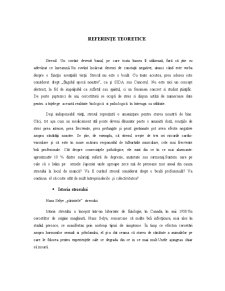 Referințe teoretice - stresul - Pagina 1