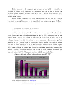 Strategia de țintire a inflației - experiențe internaționale și România - Pagina 5