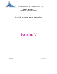 Penicilina V - Pagina 1
