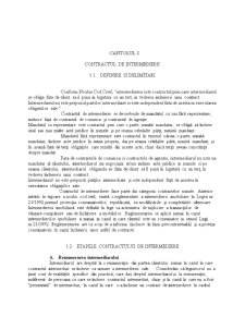Contractul de intermediere, contractul de comision și contractul de agenție - Pagina 2