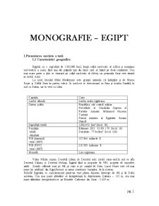 Monografie Egipt - Economia Turismului - Pagina 1