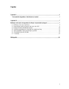 Cota unică de impozitare în Rusia - caracteristici și impact - Pagina 2