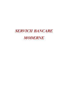 Servicii Bancare Moderne - Pagina 1