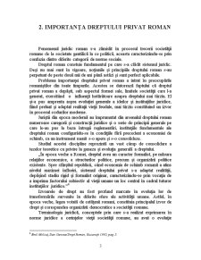 Importanța Dreptului Privat Roman - Pagina 3