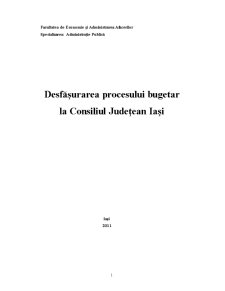Monografie Consiliu Județean Iași - Pagina 1