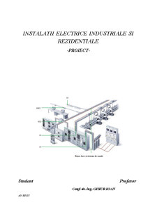 Instalații electrice industriale și rezidențiale - Pagina 1