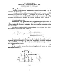 Circuite Electronice Liniare - Pagina 2