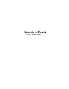 Comparație România - Polonia - Pagina 1