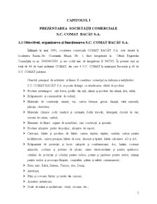 Caiet de practică - studiu de caz SC Comat Bacău SA - Pagina 3