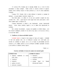 Analiza Sistemului Logistic la Societatea DHL România - Pagina 4
