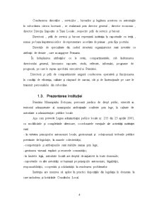 Organizarea și gestiunea activității de administrație publică la Primăria Municipiului Botoșani - Pagina 4