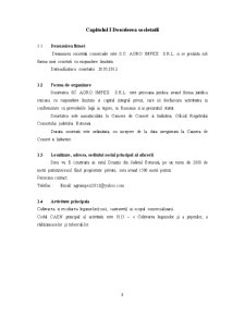 Plan de afaceri - seră de legume SC Agro Impex SRL - Pagina 2