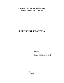 Raport de practică APC România - Pagina 1